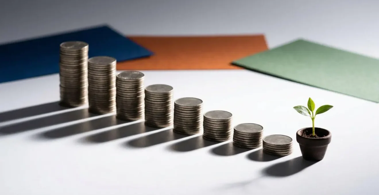 Graphique illustrant l'évolution du coût d'un salarié avec les différentes aides sur 24 mois